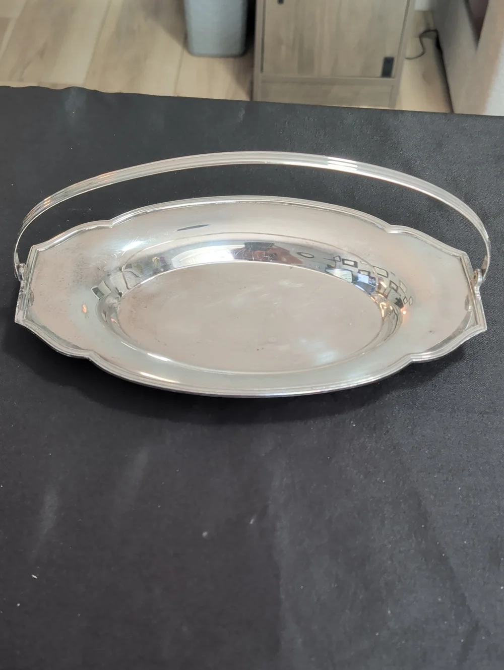 Vintage Silver Plated Catch All Carry Tray